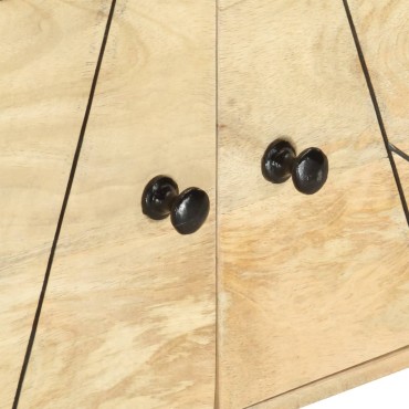 vidaXL Έπιπλο Τηλεόρασης 140x30x40cm από Μασίφ Ξύλο Μάνγκο