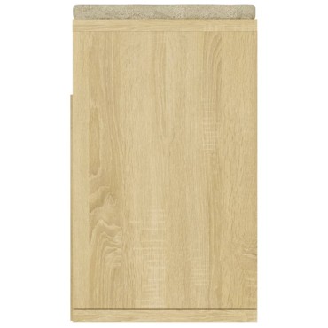 vidaXL Παπουτσοθήκη Sonoma Δρυς 104x30x49cm Επεξεργασμένο Ξύλο