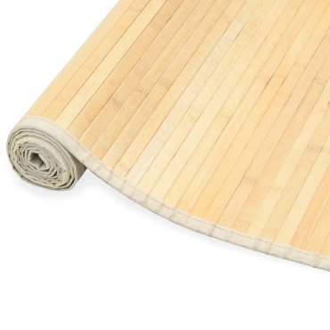 vidaXL Χαλί Φυσικό Χρώμα 100x160cm από Μπαμπού