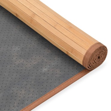 vidaXL Χαλί Καφέ 80x300cm από Μπαμπού