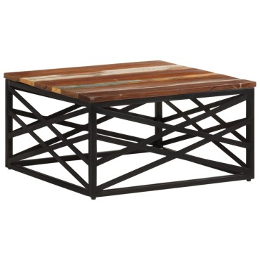 vidaXL Τραπεζάκι Σαλονιού 68x68x35cm από Ανακυκλωμένο Ξύλο 1 τεμ.