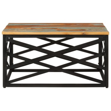 vidaXL Τραπεζάκι Σαλονιού 68x68x35cm από Ανακυκλωμένο Ξύλο 1 τεμ.