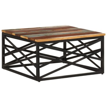 vidaXL Τραπεζάκι Σαλονιού 68x68x35cm από Ανακυκλωμένο Ξύλο 1 τεμ.