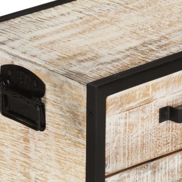 vidaXL Έπιπλο Τηλεόρασης 110x30x41cm από Μασίφ Ξύλο Ακακίας