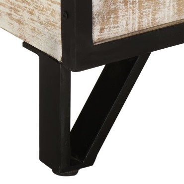 vidaXL Έπιπλο Τηλεόρασης 110x30x41cm από Μασίφ Ξύλο Ακακίας
