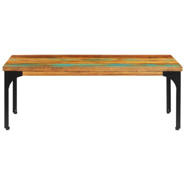 vidaXL Τραπεζάκι Σαλονιού 100x60x35cm από Μασίφ Ανακυκλωμένο Ξύλο 1 τεμ.