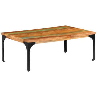 vidaXL Τραπεζάκι Σαλονιού 100x60x35cm από Μασίφ Ανακυκλωμένο Ξύλο 1 τεμ.
