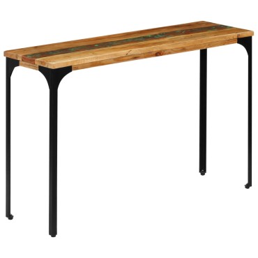 vidaXL Τραπέζι Κονσόλα 120x35x76cm από Μασίφ Ανακυκλωμένο Ξύλο 1 τεμ.