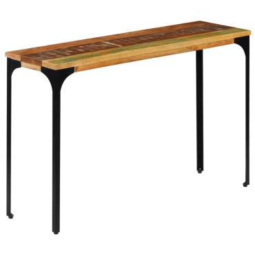 vidaXL Τραπέζι Κονσόλα 120x35x76cm από Μασίφ Ανακυκλωμένο Ξύλο 1 τεμ.