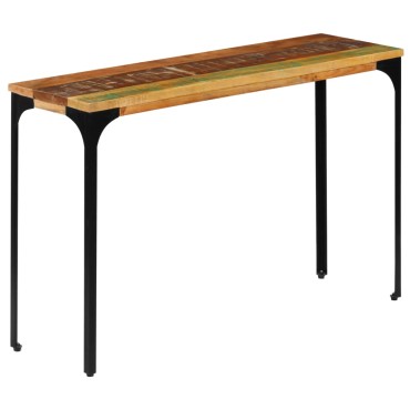 vidaXL Τραπέζι Κονσόλα 120x35x76cm από Μασίφ Ανακυκλωμένο Ξύλο 1 τεμ.