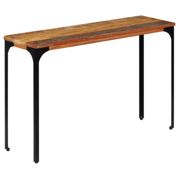 vidaXL Τραπέζι Κονσόλα 120x35x76cm από Μασίφ Ανακυκλωμένο Ξύλο 1 τεμ.