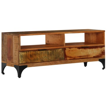 vidaXL Έπιπλο Τηλεόρασης 118x35x45cm από Μασίφ Ανακυκλωμένο Ξύλο