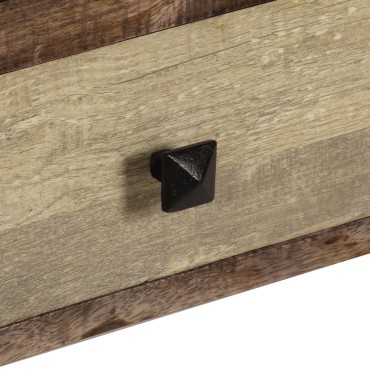 vidaXL Έπιπλο Τηλεόρασης 118x30x40cm από Μασίφ Ξύλο Μάνγκο