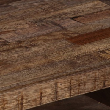 vidaXL Έπιπλο Τηλεόρασης 118x30x40cm από Μασίφ Ξύλο Μάνγκο