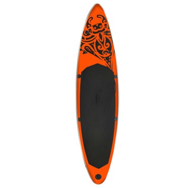 vidaXL Σανίδα SUP Φουσκωτή Σετ Πορτοκαλί 305 x 76 x 15 εκ.