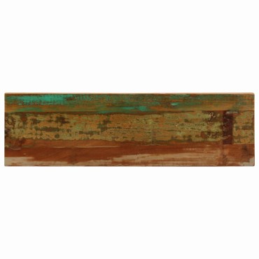 vidaXL Τραπέζι Κονσόλα 120x35x76cm Μασίφ Ανακυκλωμένο Ξύλο/Ατσάλι 1 τεμ.