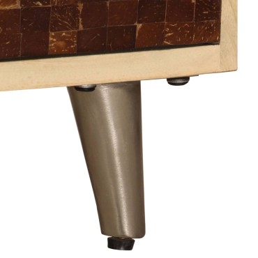 vidaXL Έπιπλο Τηλεόρασης 120x30x40cm από Μασίφ Ξύλο Μάνγκο