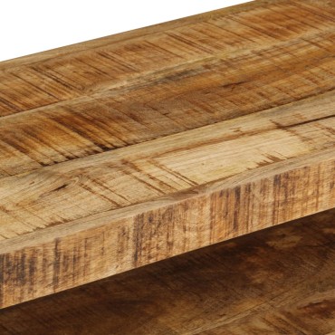 vidaXL Έπιπλο Τηλεόρασης 120x35x45cm από Μασίφ Ξύλο Μάνγκο