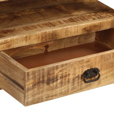vidaXL Έπιπλο Τηλεόρασης 120x35x45cm από Μασίφ Ξύλο Μάνγκο