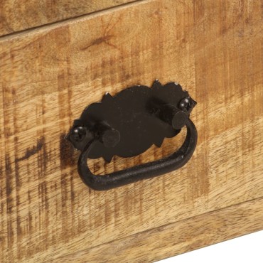 vidaXL Έπιπλο Τηλεόρασης 120x35x45cm από Μασίφ Ξύλο Μάνγκο