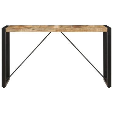 vidaXL Τραπεζαρία 140x70x75cm από Μασίφ Ξύλο Μάνγκο 1 τεμ.
