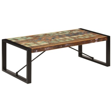 vidaXL Τραπεζάκι Σαλονιού 120x60x40cm Μασίφ Ανακυκλωμένο Ξύλο 1 τεμ.