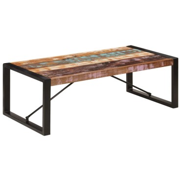 vidaXL Τραπεζάκι Σαλονιού 120x60x40cm Μασίφ Ανακυκλωμένο Ξύλο 1 τεμ.