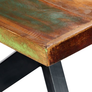 vidaXL Τραπεζαρία 200x100x75cm από Μασίφ Ανακυκλωμένο Ξύλο 1 τεμ.