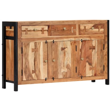 vidaXL Μπουφές 120x35x75cm από Μασίφ Ξύλο Ακακίας 1 τεμ.