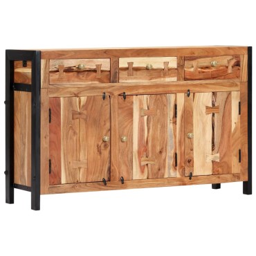 vidaXL Μπουφές 120x35x75cm από Μασίφ Ξύλο Ακακίας 1 τεμ.