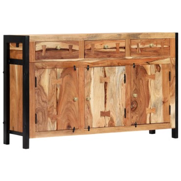 vidaXL Μπουφές 120x35x75cm από Μασίφ Ξύλο Ακακίας 1 τεμ.