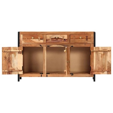 vidaXL Μπουφές 120x35x75cm από Μασίφ Ξύλο Ακακίας 1 τεμ.