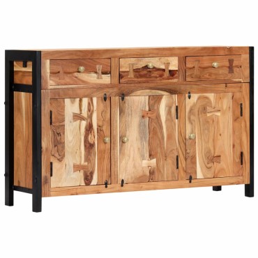 vidaXL Μπουφές 120x35x75cm από Μασίφ Ξύλο Ακακίας 1 τεμ.