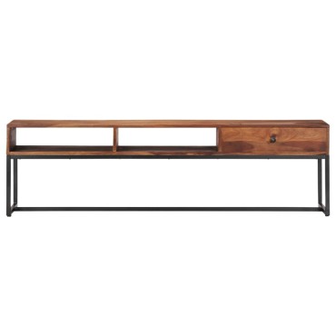 vidaXL Έπιπλο Τηλεόρασης 160x30x45cm από Μασίφ Ξύλο Ακακίας