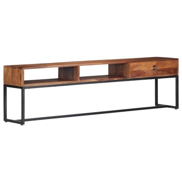 vidaXL Έπιπλο Τηλεόρασης 160x30x45cm από Μασίφ Ξύλο Ακακίας
