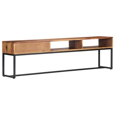 vidaXL Έπιπλο Τηλεόρασης 160x30x45cm από Μασίφ Ξύλο Ακακίας