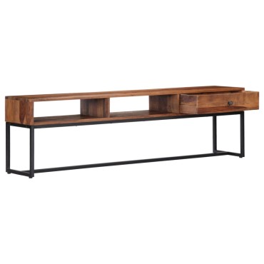 vidaXL Έπιπλο Τηλεόρασης 160x30x45cm από Μασίφ Ξύλο Ακακίας