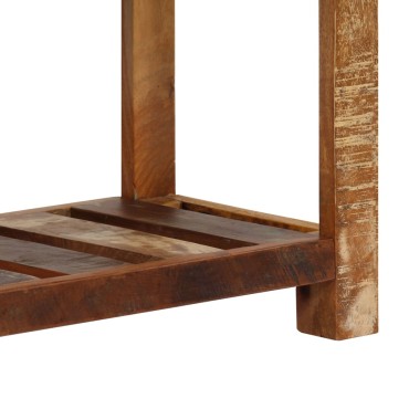 vidaXL Κονσόλα 120x30x75cm από Μασίφ Ανακυκλωμένο Ξύλο 1 τεμ.