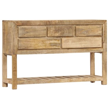 vidaXL Κονσόλα 120x30x75cm από Μασίφ Ξύλο Μάνγκο 1 τεμ.