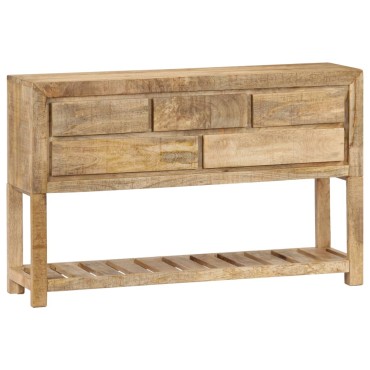 vidaXL Κονσόλα 120x30x75cm από Μασίφ Ξύλο Μάνγκο 1 τεμ.