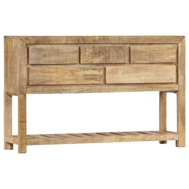 vidaXL Κονσόλα 120x30x75cm από Μασίφ Ξύλο Μάνγκο 1 τεμ.