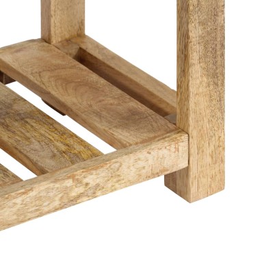 vidaXL Κονσόλα 120x30x75cm από Μασίφ Ξύλο Μάνγκο 1 τεμ.