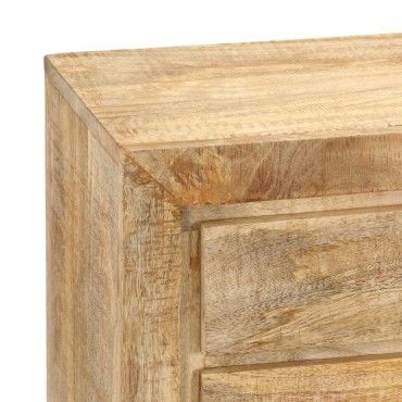 vidaXL Κονσόλα 120x30x75cm από Μασίφ Ξύλο Μάνγκο 1 τεμ.