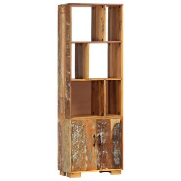 vidaXL Βιβλιοθήκη 60x35x180cm από Μασίφ Ανακυκλωμένο Ξύλο 1 τεμ.