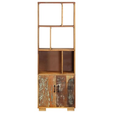 vidaXL Βιβλιοθήκη 60x35x180cm από Μασίφ Ανακυκλωμένο Ξύλο 1 τεμ.