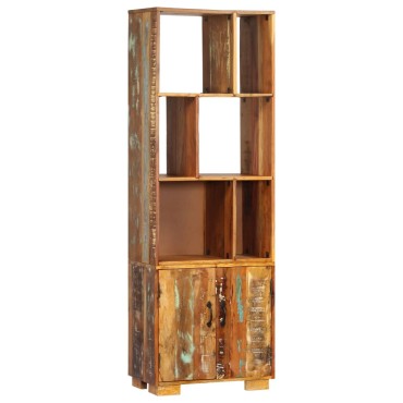 vidaXL Βιβλιοθήκη 60x35x180cm από Μασίφ Ανακυκλωμένο Ξύλο 1 τεμ.