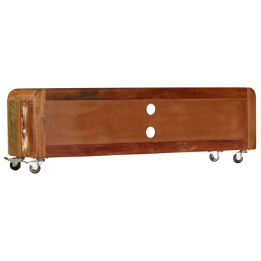 vidaXL Έπιπλο Τηλεόρασης 120x30x36cm από Μασίφ Ανακυκλωμένο Ξύλο