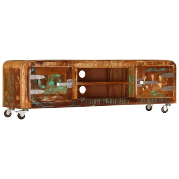 vidaXL Έπιπλο Τηλεόρασης 120x30x36cm από Μασίφ Ανακυκλωμένο Ξύλο