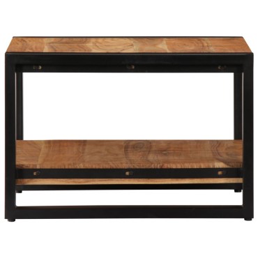 vidaXL Τραπεζάκι Σαλονιού 60x60x40cm Μασίφ Ξύλο Ακακίας 1 τεμ.