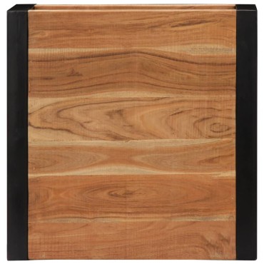 vidaXL Τραπεζάκι Σαλονιού 60x60x40cm Μασίφ Ξύλο Ακακίας 1 τεμ.